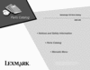 Thumbnail Parts Manual Lexmark OptraImage 725 (4036-205) Thumbnail Parts Manual Lexmark OptraImage 725 (4036-205)